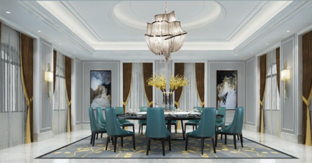 九潤(rùn)公館別墅軟裝