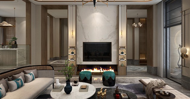 湖畔山莊10號(hào)別墅軟裝